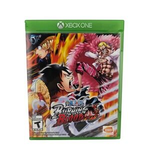 Bandai Namco One Piece Burning Blood Fighting Game Xbox One Manual NOT included